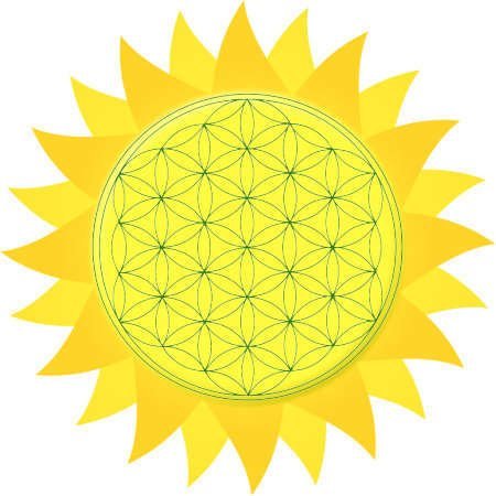 Sun Flower Of Life